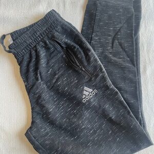 Adidas Charcoal Joggers with Logo